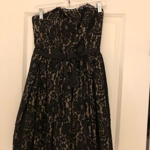 Lace strapless Neiman Marcus+Target dress